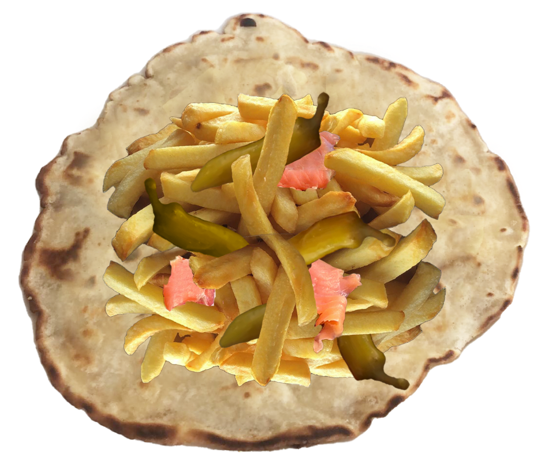 Beschuit met zalm