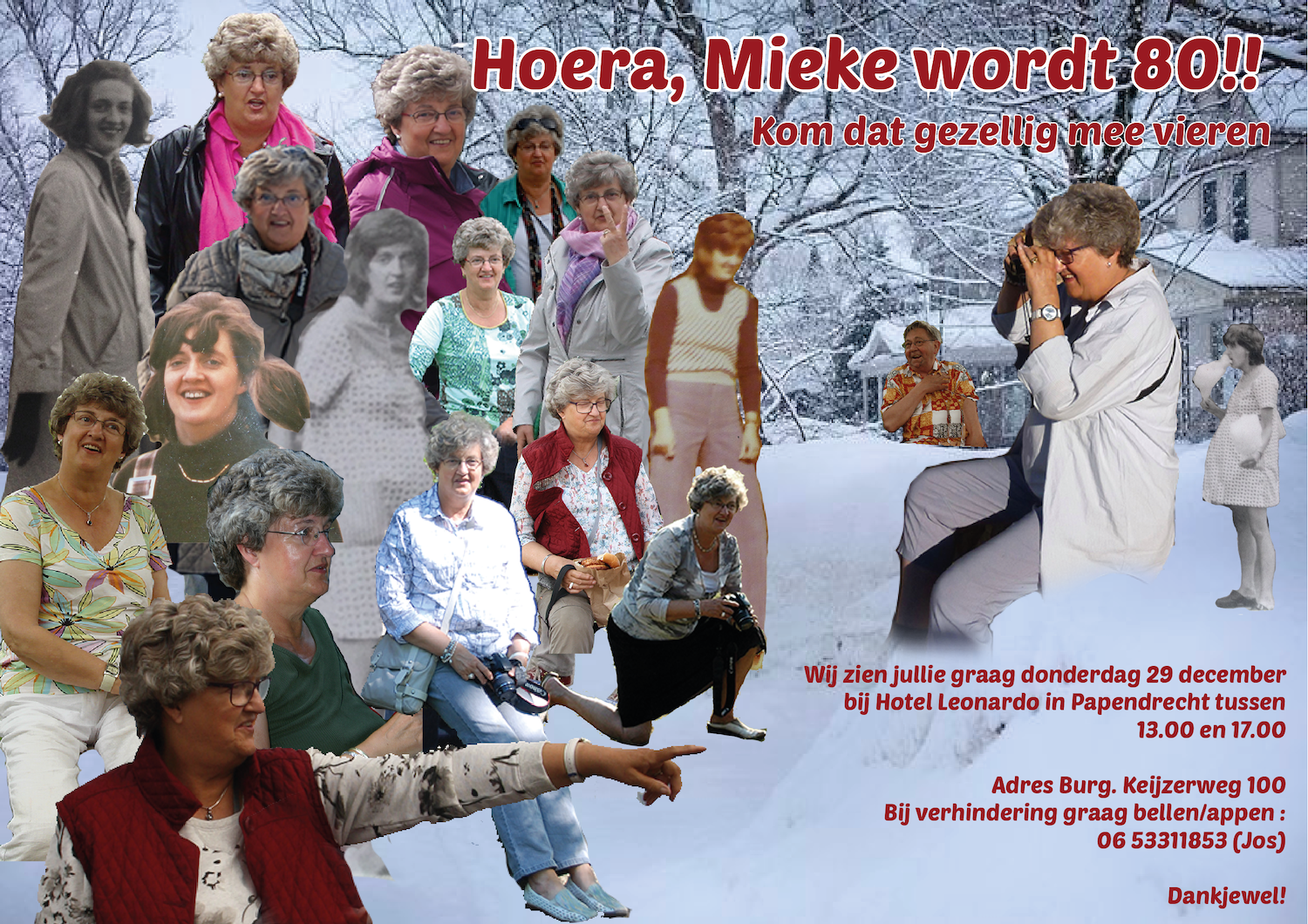 Hoera, Mieke wordt 80