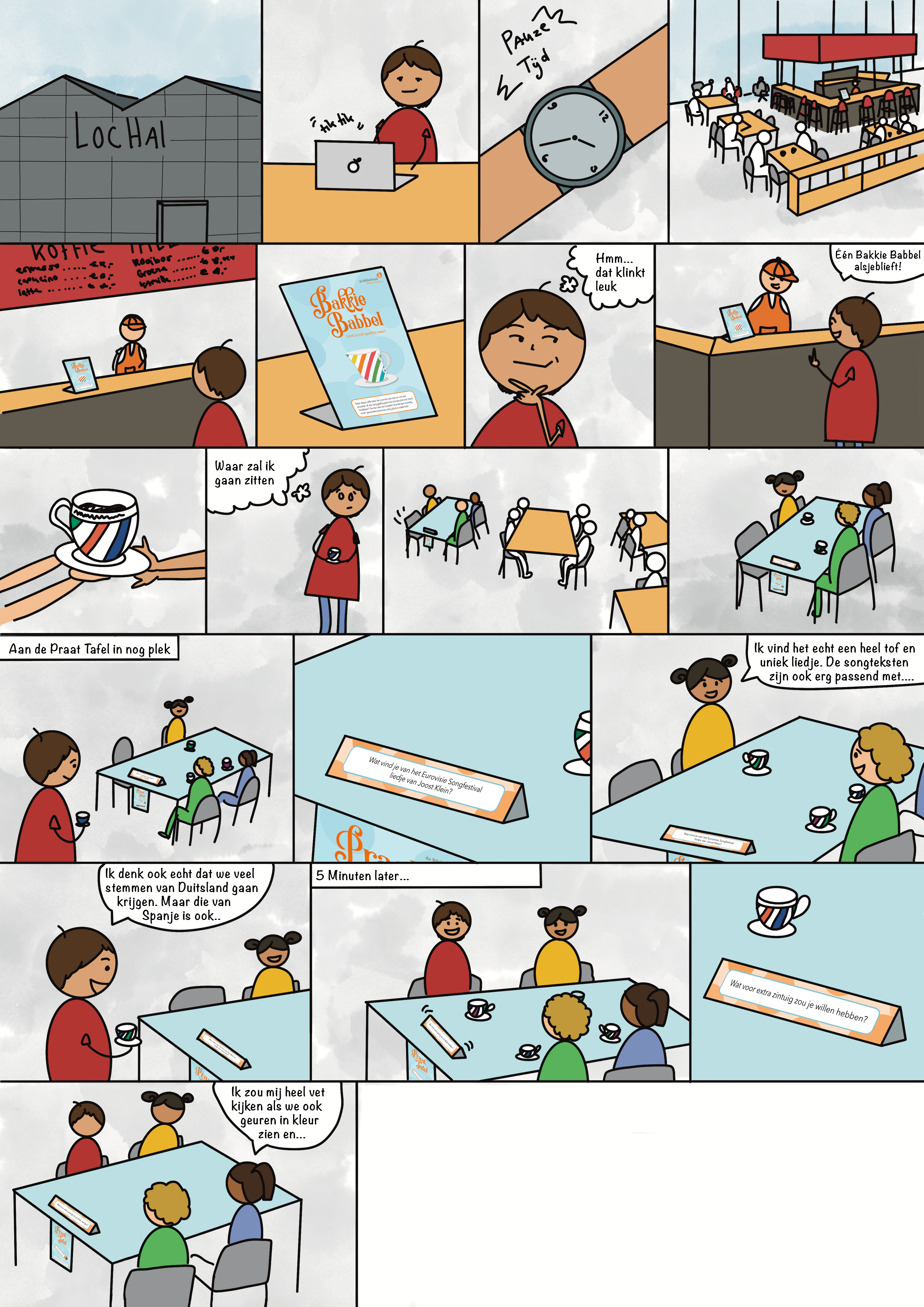 Storyboard Bakkie Babbel